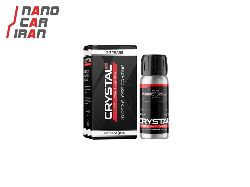 نانو سرامیک بدنه خودرو ۶۵ میلی لیتری  سیستم ایکس مدل کریستال